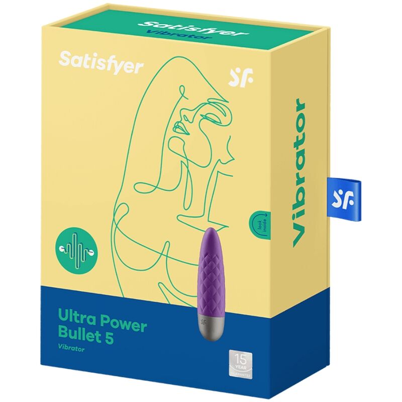 SATISFYER - ULTRA POWER 5 BULLET VIBRANTE VIOLA