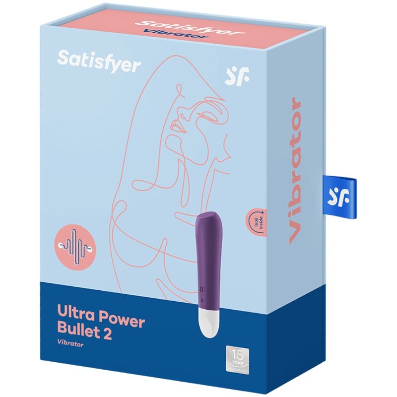 SATISFYER - ULTRA POWER 2 BULLET VIBRANTE VIOLA