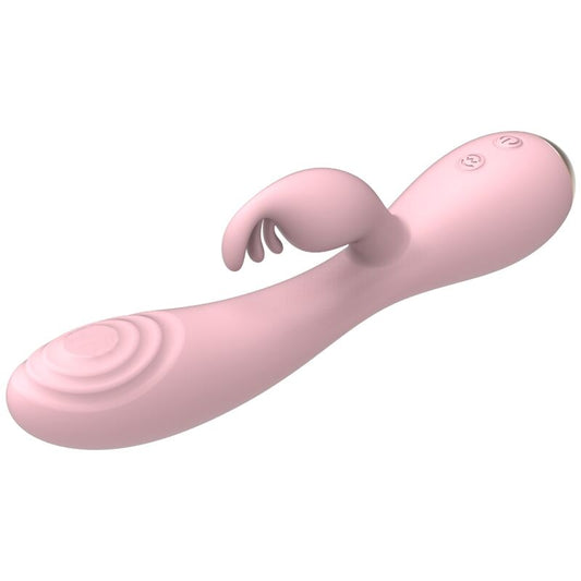 NALONE -  MAGIC STICK VIBRATORE CON RABBIT ROSA CHIARO