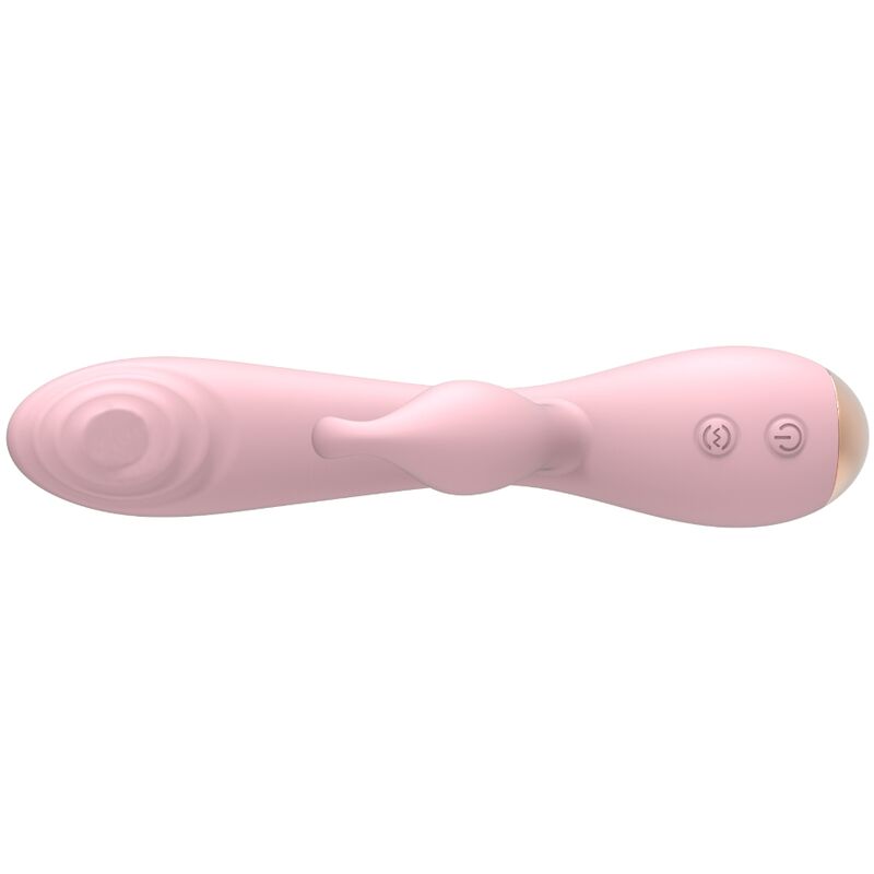 NALONE -  MAGIC STICK VIBRATORE CON RABBIT ROSA CHIARO