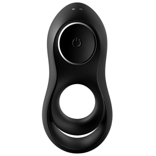 SATISFYER - LEGENDARY DUO  ANELLO PENE VIBRANTE NERO