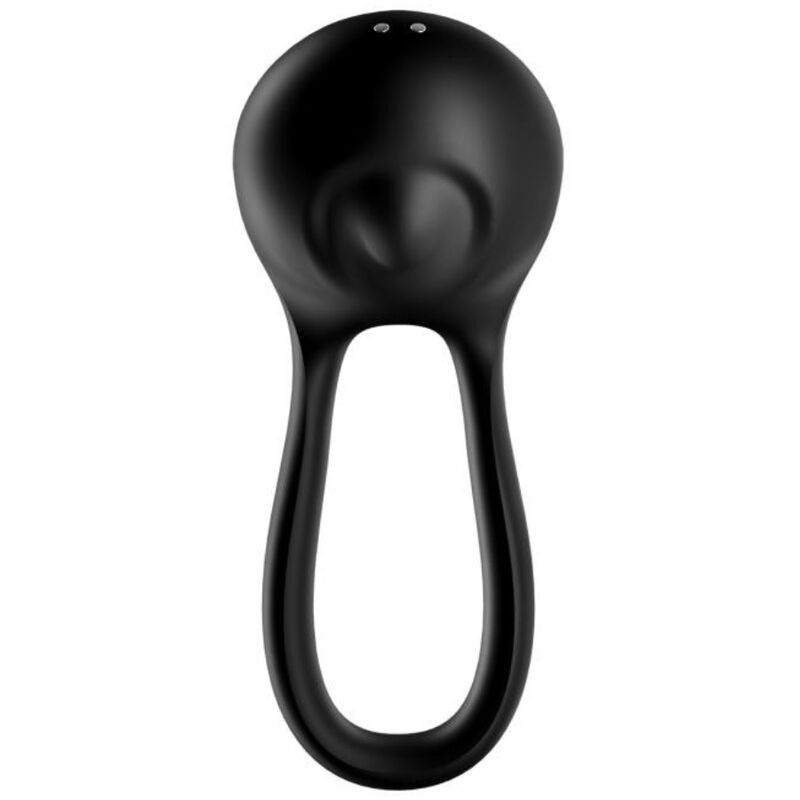 SATISFYER - MAJESTIC DUO ANELLO PENE VIBRANTE NERO