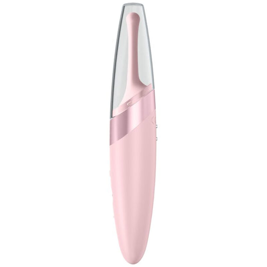 SATISFYER - TWIRLING DELIGHT STIMOLATORE CLITORIDEO CON PUNTA E ROTANTE ROSA