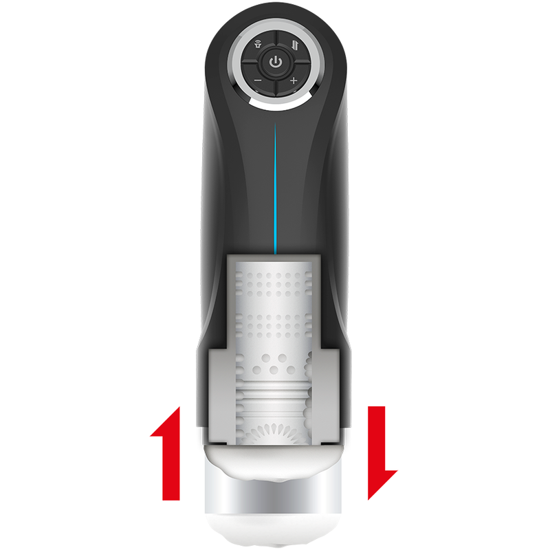 JAMYJOB - MILKER MASTURBATORE CON FUNZIONE DI SPINTA E FUNZIONE AUDIO