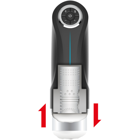 JAMYJOB - MILKER MASTURBATORE CON FUNZIONE SPINTA  