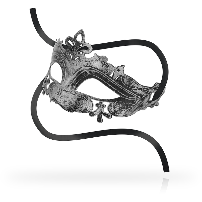 OHMAMA - MASCHERA IN STILE VENEZIANO ARGENTO