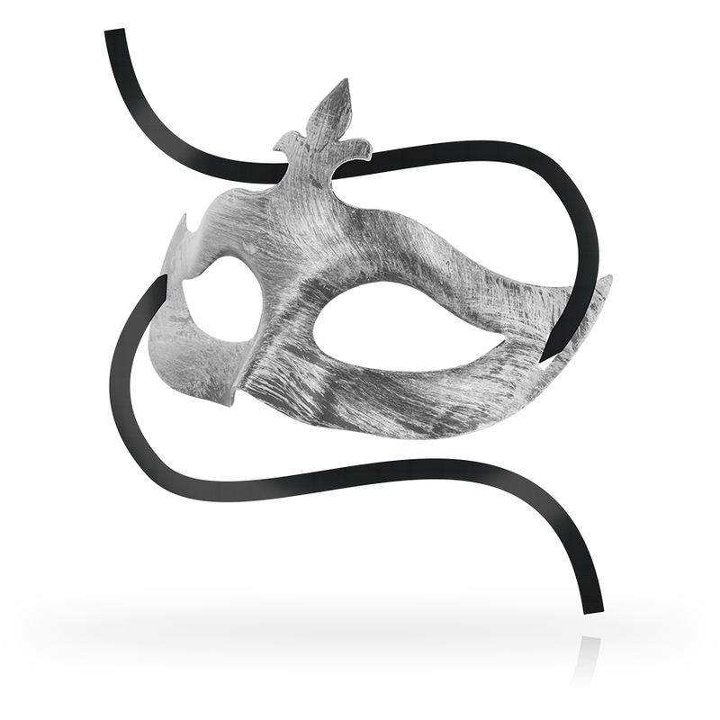 OHMAMA -  MASCHERA FLOWER DE LIS  ARGENTO