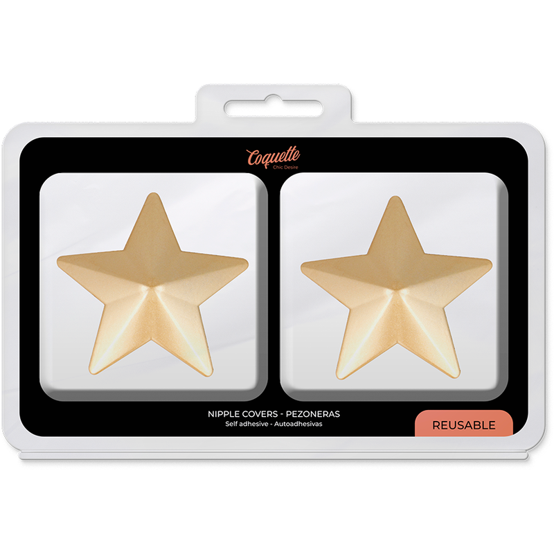 COQUETTE CHIC DESIRE - COPRICAPEZZOLI STELLE DORATE