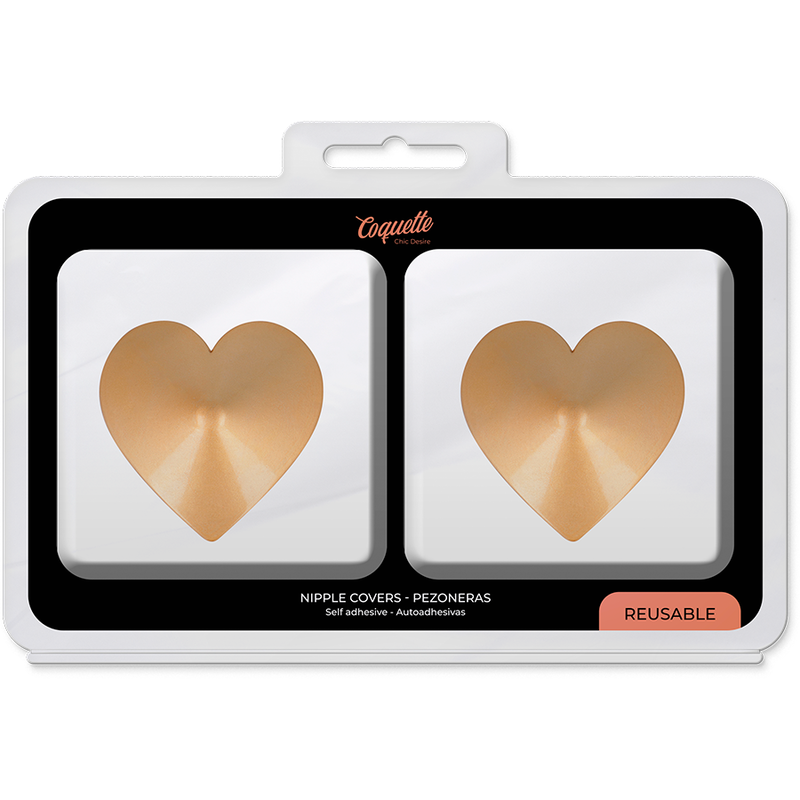 COQUETTE CHIC DESIRE - COPRICAPEZZOLI CUORI DORATI