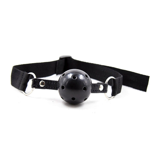 OHMAMA FETISH - BALL GAG CON CINTURINO DI NYLON