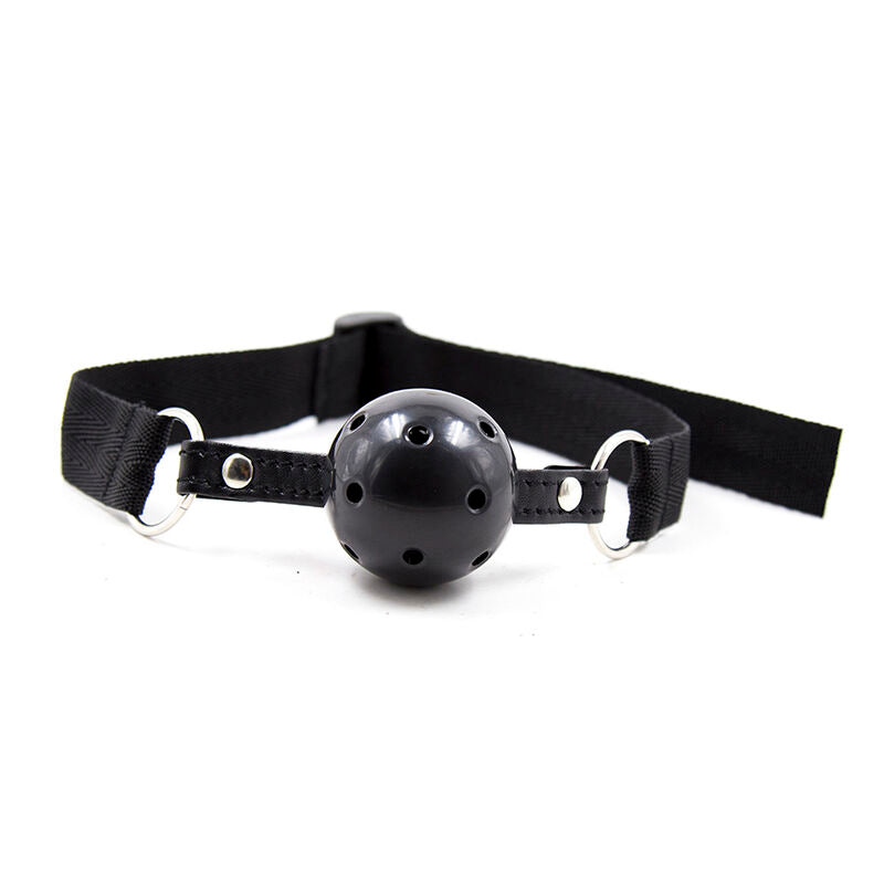 OHMAMA FETISH - BALL GAG CON CINTURINO DI NYLON