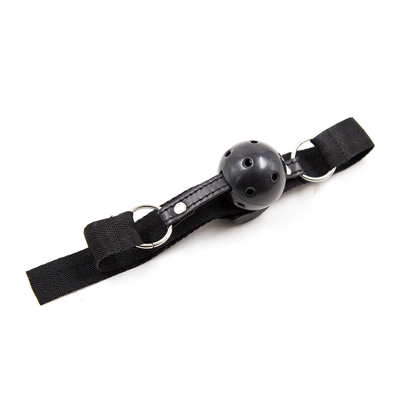 OHMAMA FETISH - BALL GAG CON CINTURINO DI NYLON