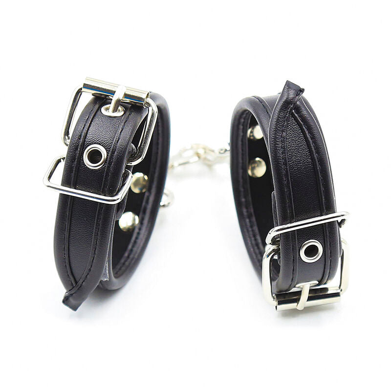OHMAMA FETISH - MANETTE CON CINTURINO IN PELLE