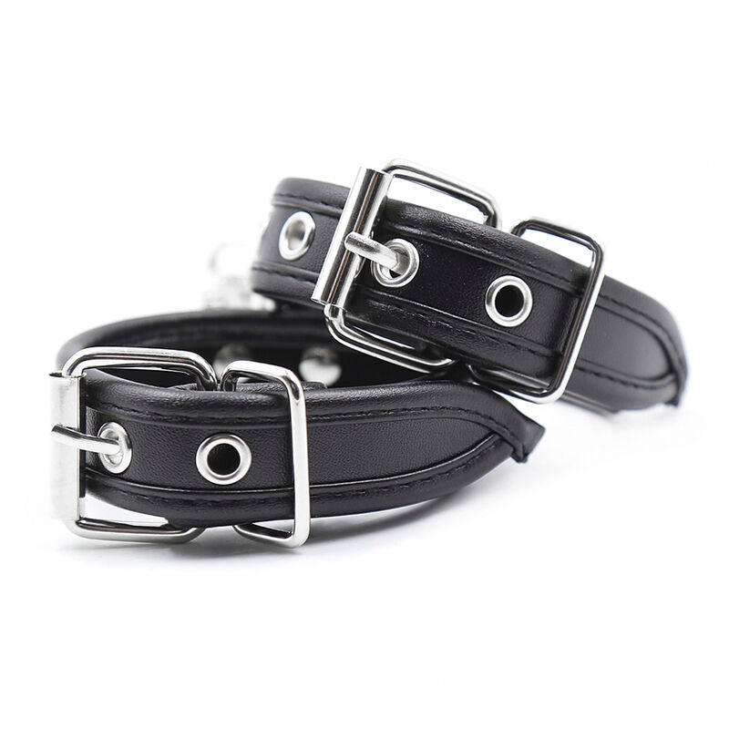 OHMAMA FETISH - MANETTE CON CINTURINO IN PELLE