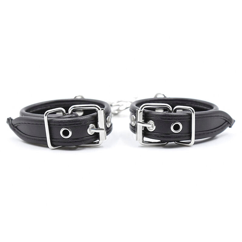 OHMAMA FETISH - MANETTE CON CINTURINO IN PELLE