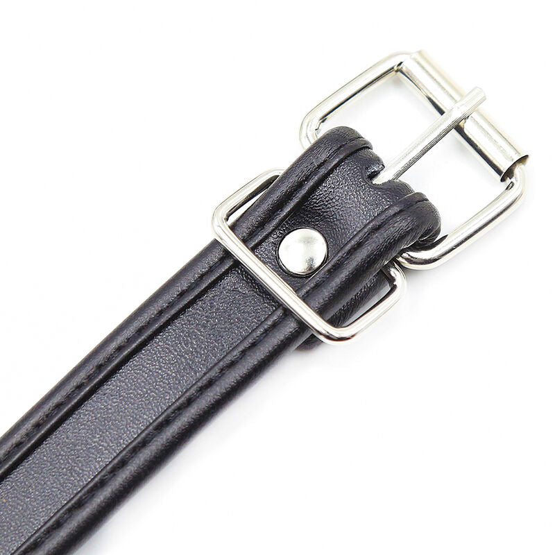 OHMAMA FETISH - MANETTE CON CINTURINO IN PELLE