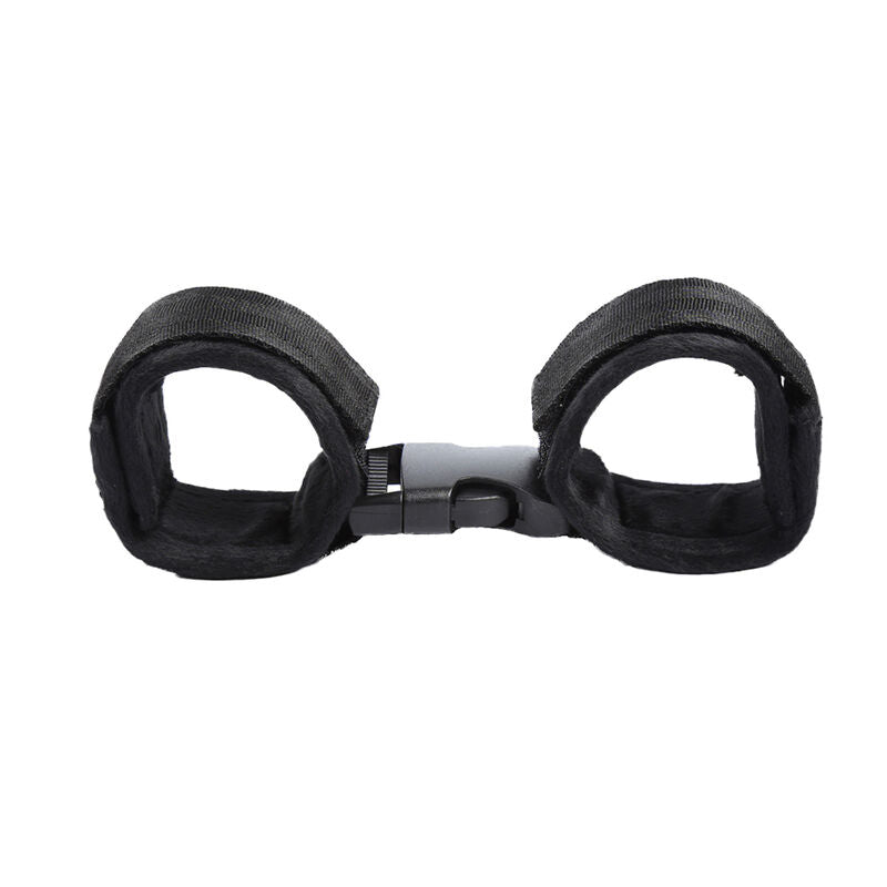 OHMAMA FETISH - MANETTE IN NYLON CON CHIUSURA A STRAPPO