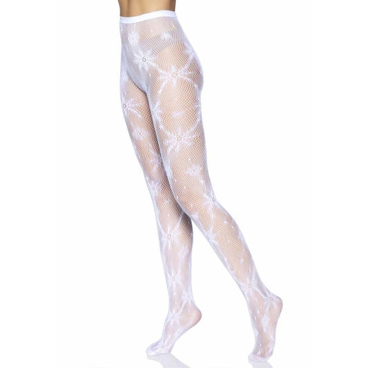 LEG AVENUE - COLLANT A RETE SNOWFLAKE TAGLIA UNICA
