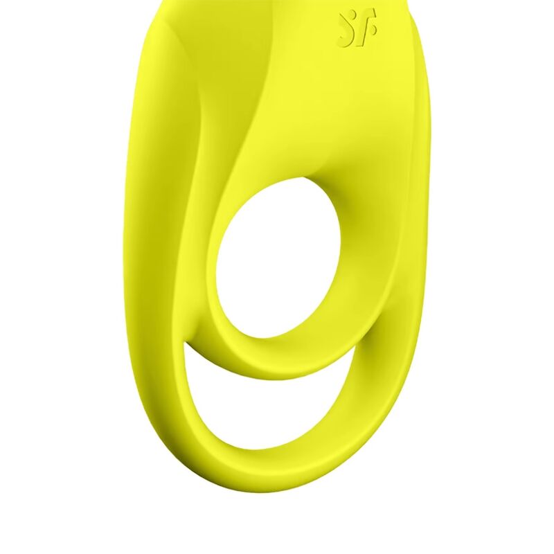 SATISFYER - SPECTACULAR DUO ANELLO PENE VIBRANTE GIALLO