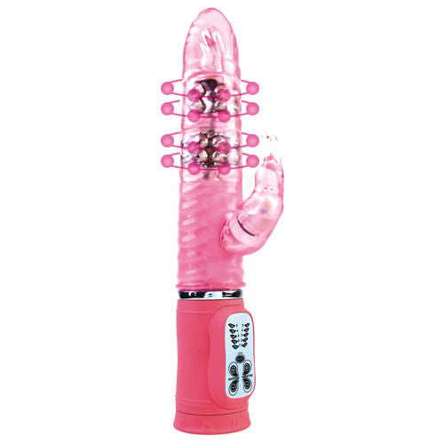 VIBRATORE ROTATORE 10 FUNZIONI CUTE BUNNY 27 CM