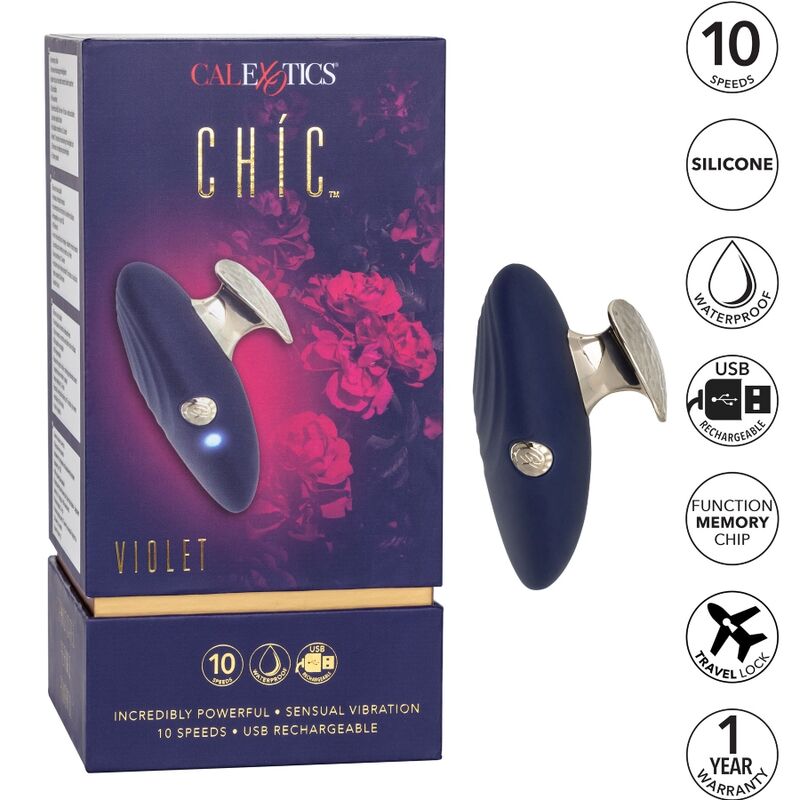 CALEXOTICS - CHIC VIOLET STIMOLATORE 10 VELOCITÀ