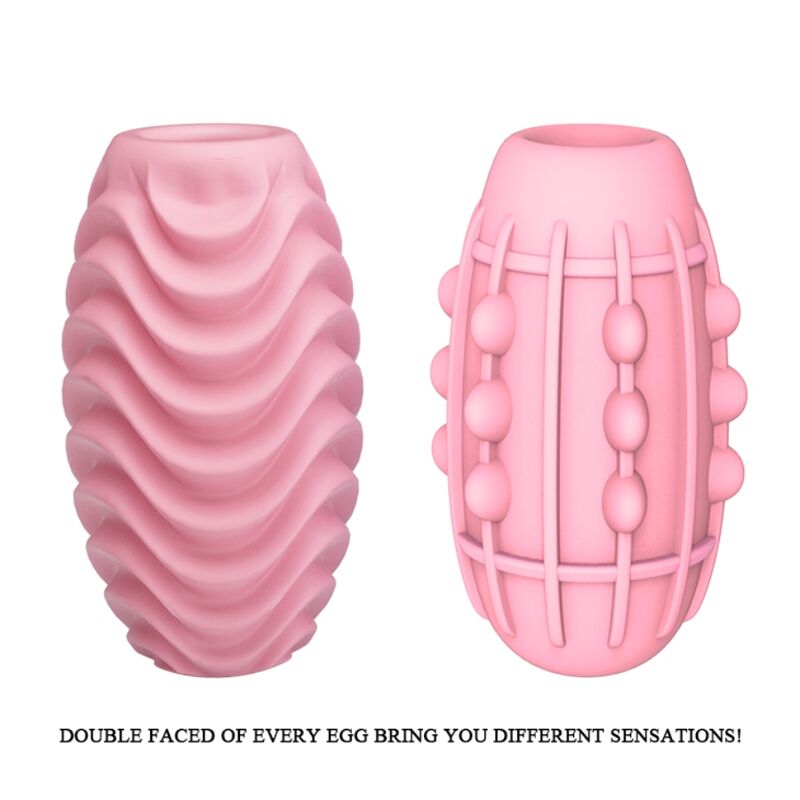 PRETTY LOVE - OVETTO MASTURBATORE MASCHILE PASSIONATE REVERSIBILE ROSA