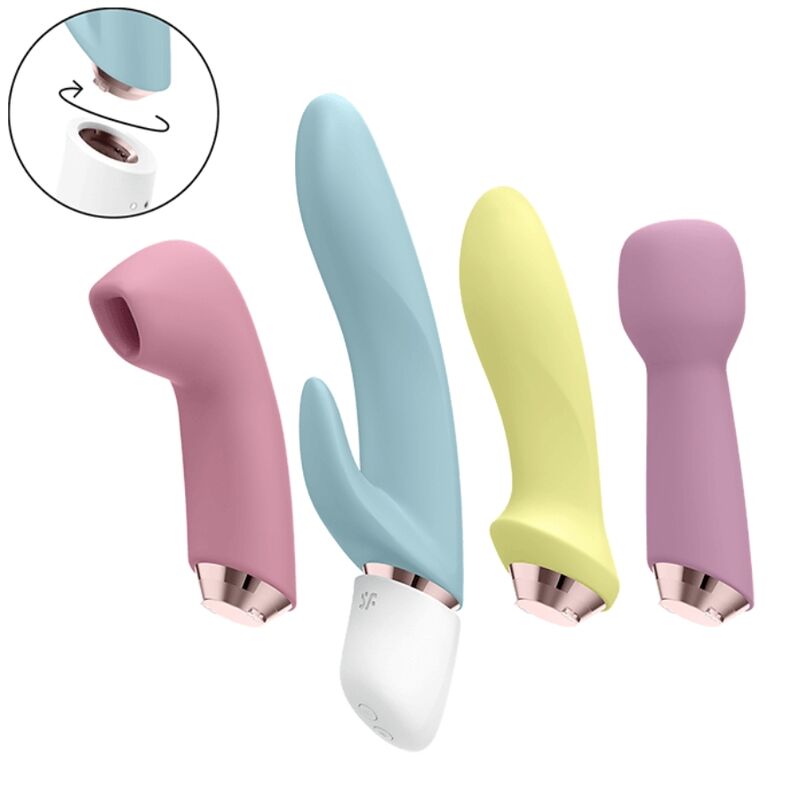 SATISFYER - MARVELOUS FOUR SET DI 4 VIBRATORI AIR PULSE