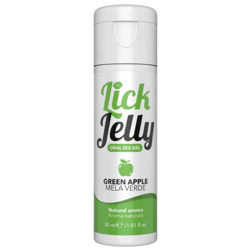 INTIMATELINE - LICK JELLY LUBRIFICANTE PER IL SESSO ORALE AROMA MELA VERDE 50 ML