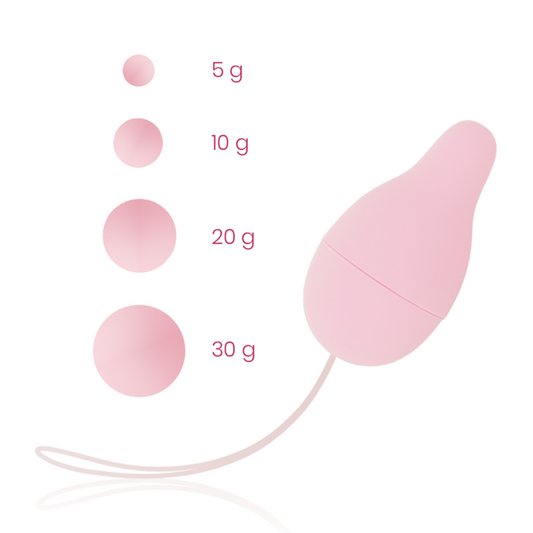 OHMAMA - SET DI PALLINE DI KEGEL PER LO SVILUPPO DEL PAVIMENTO PELVICO