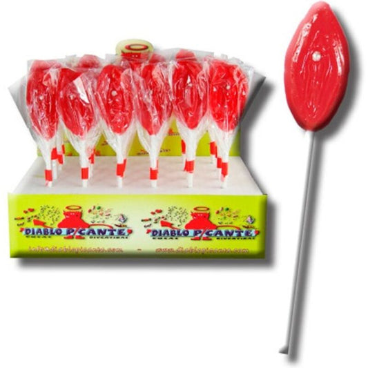 DIABLO GOLOSO - LECCA-LECCA LABBRA GOMMOSE AL GUSTO DI FRAGOLA