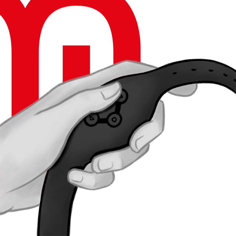 WATCHME - OROLOGIO CON TECNOLOGIA WIRELESS NERO OPACO