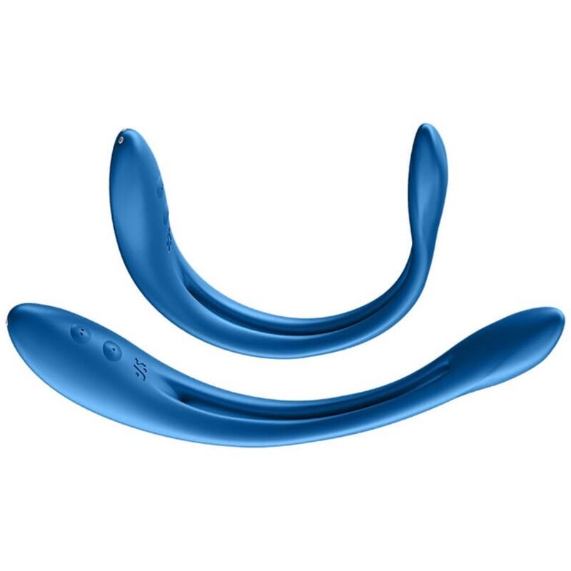 SATISFYER - ELASTIC GAME MULTI VIBRATORE BLU