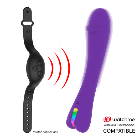 MR BOSS - ENZO VIBRATORE COMPATIBILE CON LA TECNOLOGIA WIRELESS WATCHME