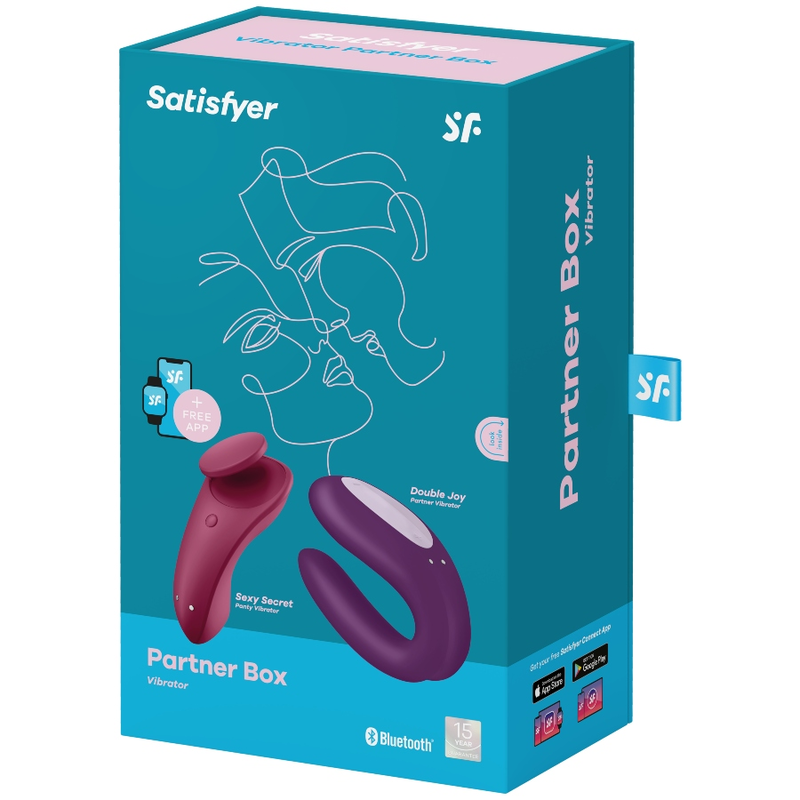 SATISFYER - PARTNER BOX 1 SET TOYS PER COPPIA