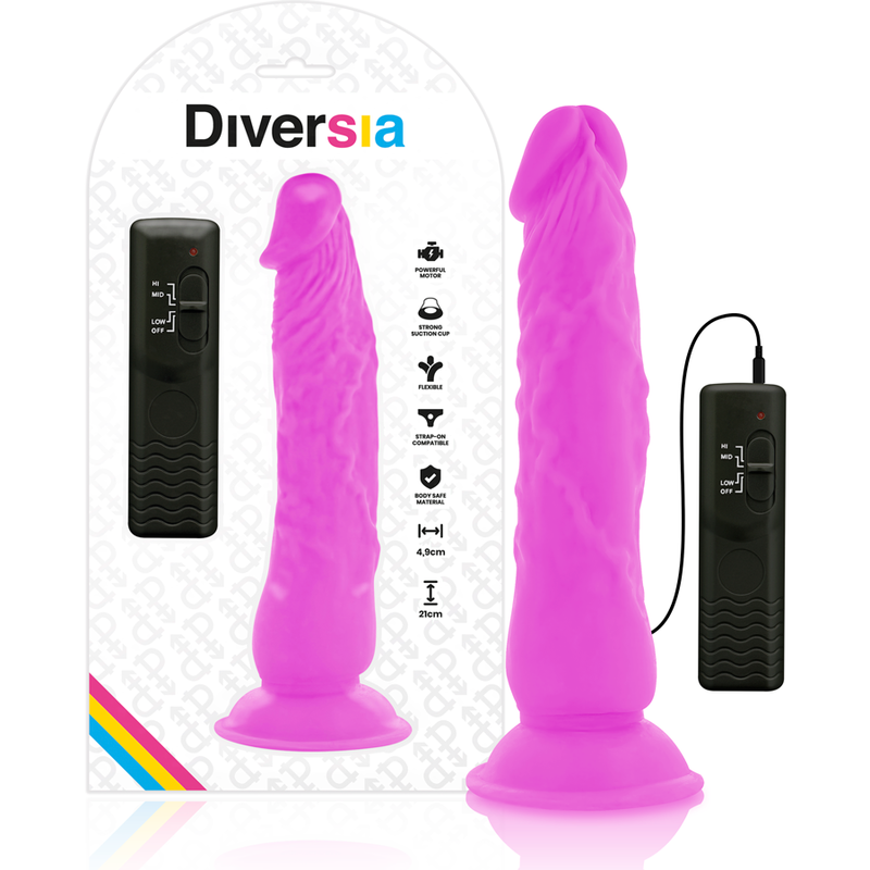 DILDO REALISTICO VIBRANTE, FLESSIBILE, TELECOMANDATO