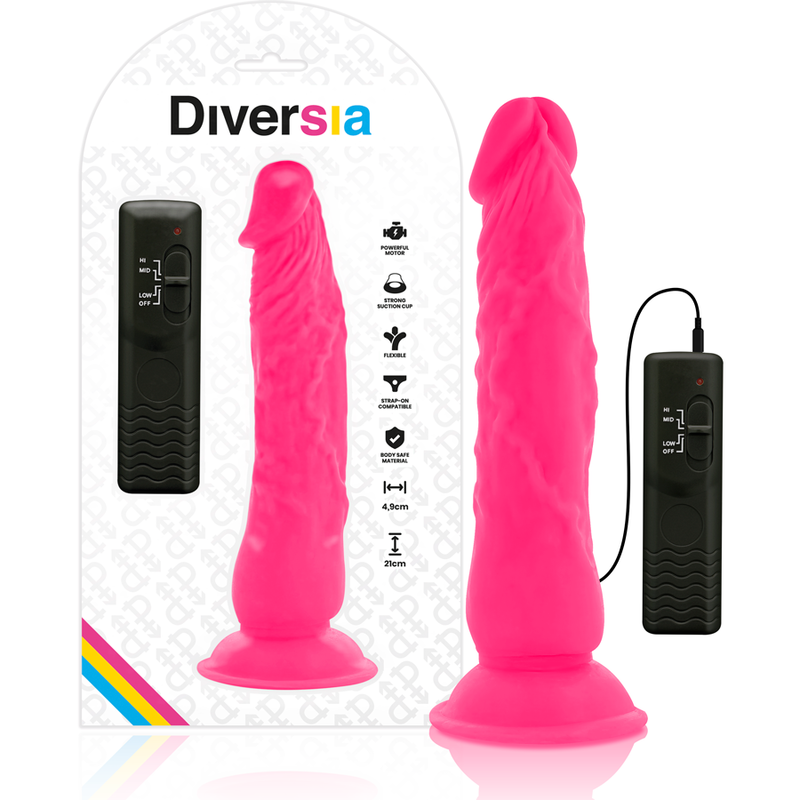 DILDO REALISTICO VIBRANTE, FLESSIBILE, TELECOMANDATO