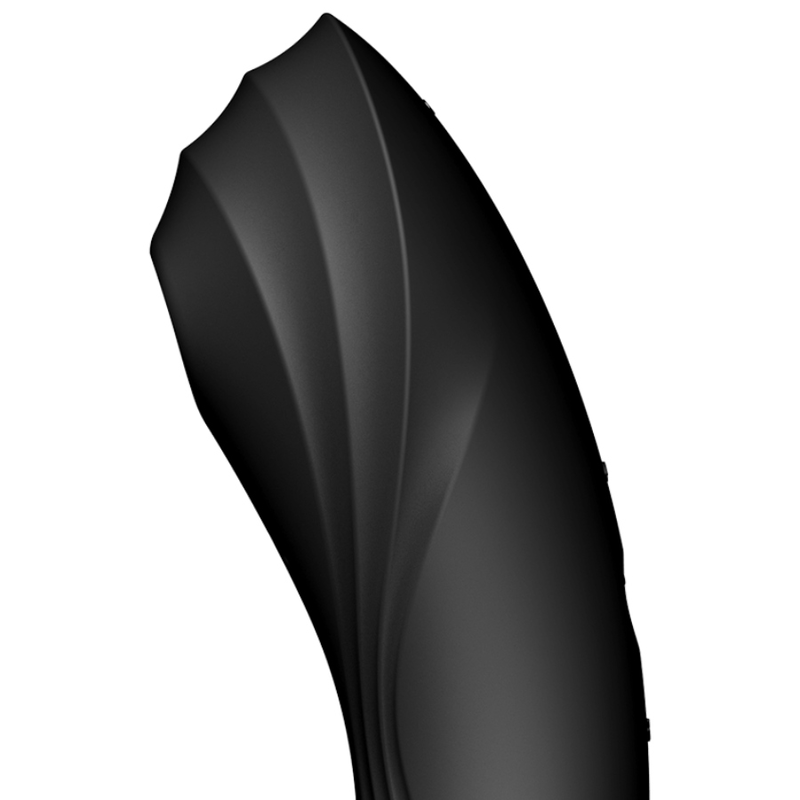 SATISFYER - CURVY TRINITY 4  VIBRATORE E SUCCHIA CLITORIDE AIR PULSE NERO