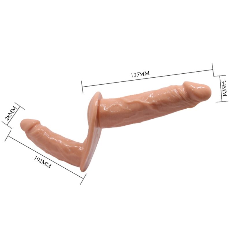 BAILE - ULTRA PASSIONATE HARNESS CON DILDO DOPPIO