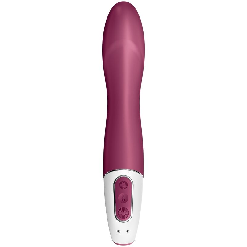 SATISFYER - BIG HEAT VIBRATORE PUNTO G RISCALDANTE CON APP
