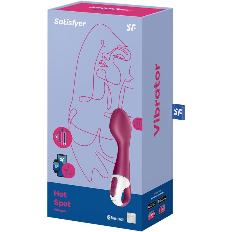 SATISFYER - HOT SPOT VIBRATORE GSPOT RISCALDANTE