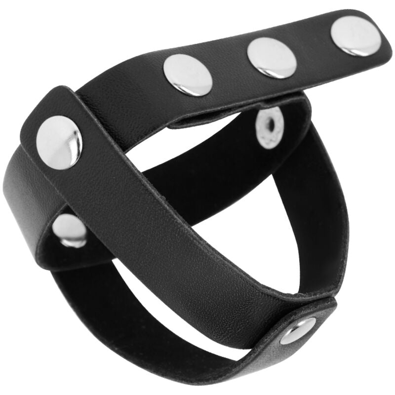 OHMAMA FETISH - GABBIA PER TESTICOLI IN PELLE