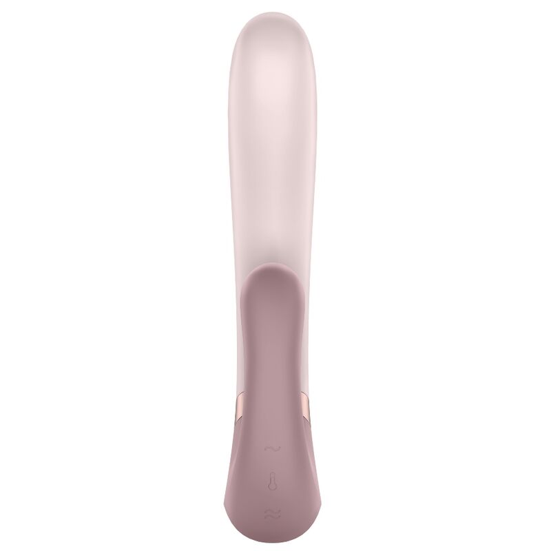 SATISFYER - HEAT WAVE VIBRATORE RISCALDANTE CON APP BIANCO
