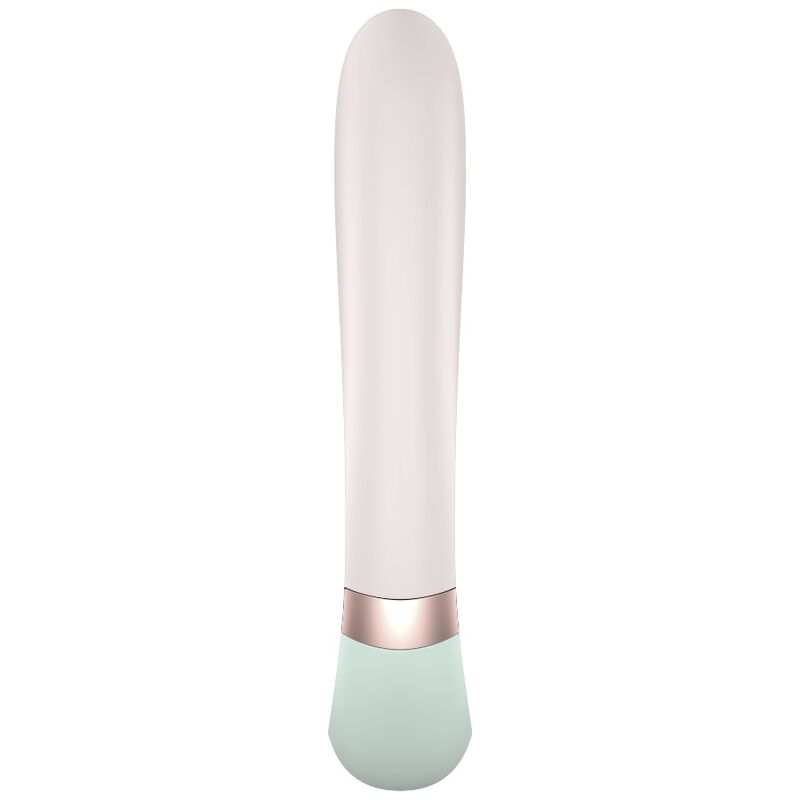 SATISFYER - HEAT WAVE VIBRATORE RISCALDANTE CON APP BIANCO