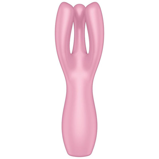 SATISFYER - THREESOME 3 VIBRATORE  A TRE BRACCI ROSA