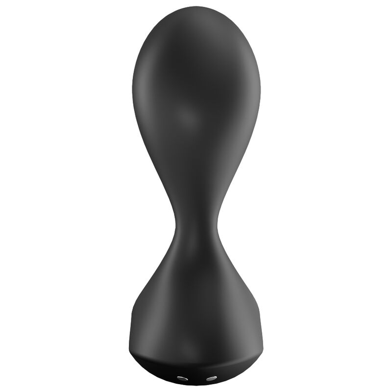 SATISFYER - POWER PLUG ANALE VIBRANTE CON APP NERO