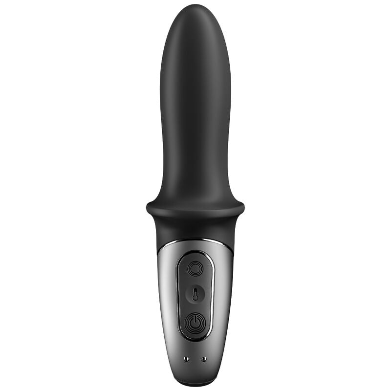 SATISFYER - HOT PASSION VIBRATORE ANALE FUNZIONE RISCALDANTE CON APP NERO