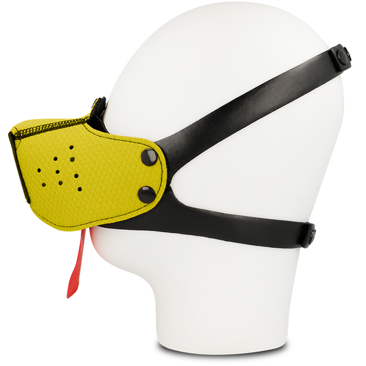 OHMAMA FETISH - MASCHERA MUSERUOLA GIALLA