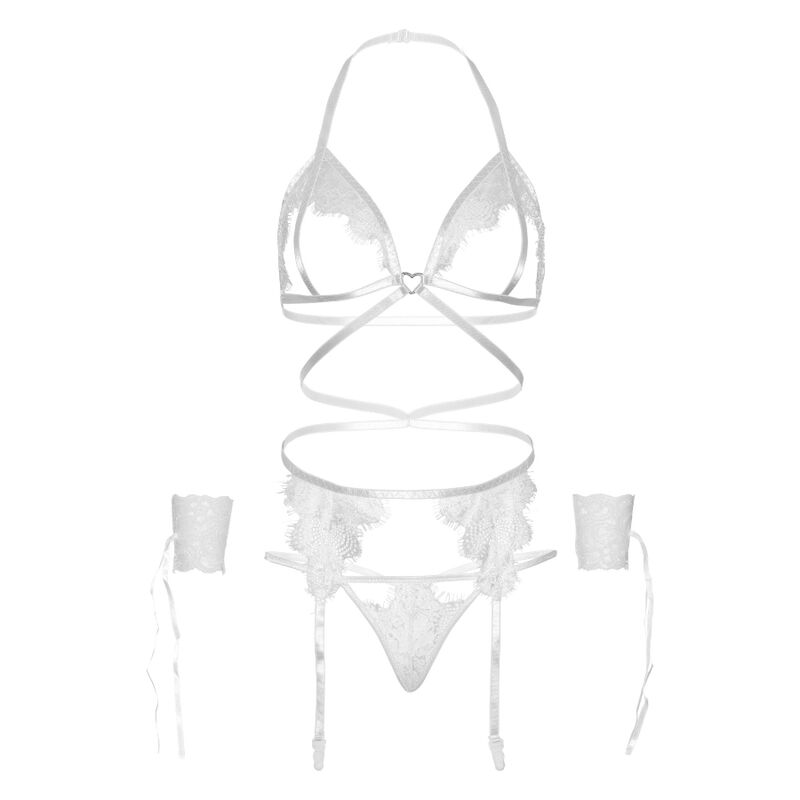 SET LINGERIE LUSSUOSO, PIZZO ELEGANTE, SEDUZIONE SOFISTICATA