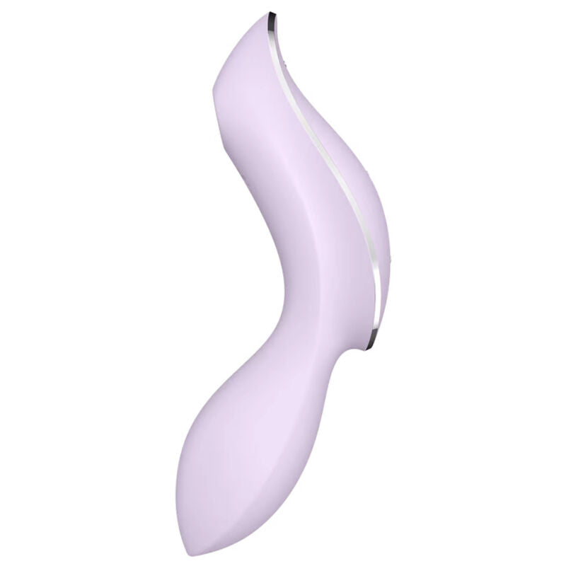 SATISFYER - CURVY TRINITY 2 VIBRATORE SUCCHIA CLITORIDE AIR PULSE NERO
