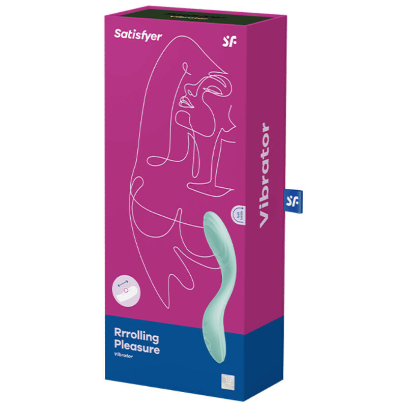 SATISFYER - RRROLLING EXPLOSION STIMOLATORE PUNTO G CON SFERA VERDE